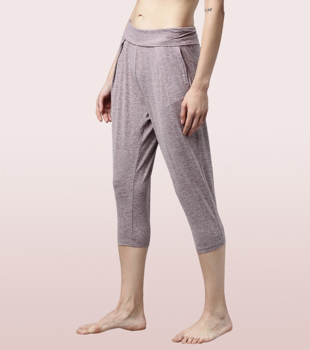 Yoga Pant | Dry Fit Pant With Foldover Waistband