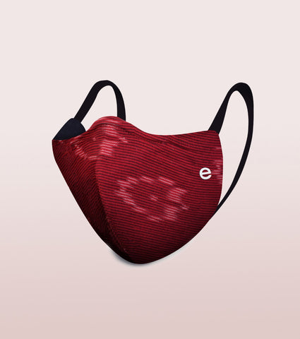 IKAT CRAFT MASK : 3-Layer Reversible Safety Mask with Cotton Comfort | >95%* Protection | Adult Mask - Pack of 2