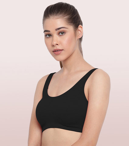 Low Impact Cotton Bra