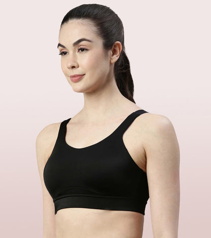 Convertible Back High Impact Sports Bra