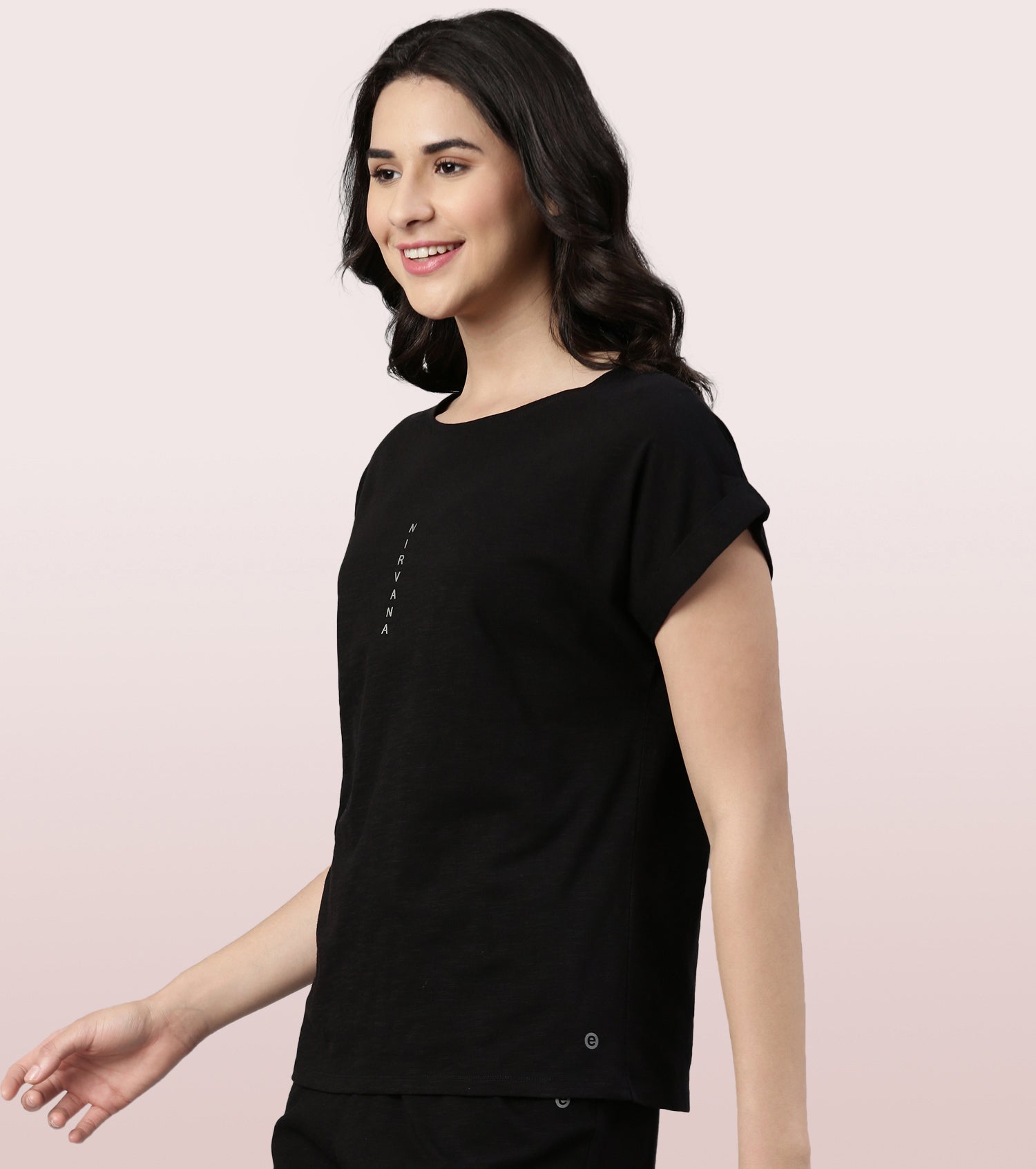 Basic Dolman Tee | Cotton Slub Jersey Dolman Graphic Tee