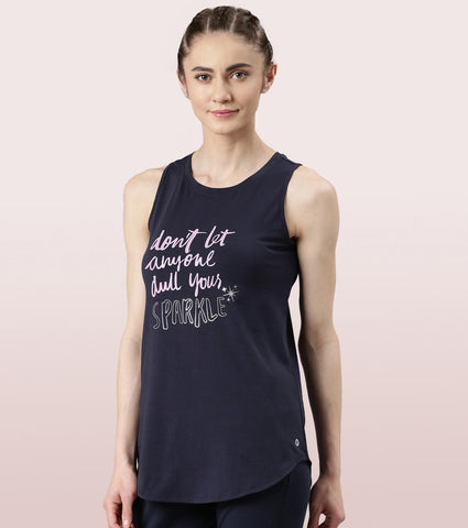 Athleisure- A307
ACTIVE COTTON TANK | ANTI ODOUR COTTON GRAPHIC HIP COVERING LONG LENGTH TANK
RELAXED FIT | LONG LENGTH