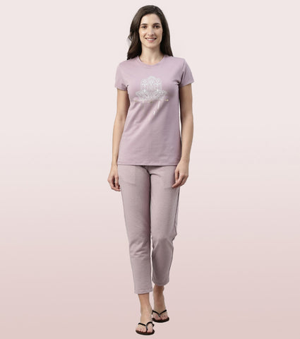 Relax Pants | Cotton Spandex Terry Tapered Pant