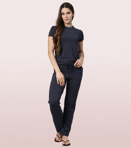 Basic Crew Tee – Solid | Short Sleeve Crew Neck Stretch Cotton Tee