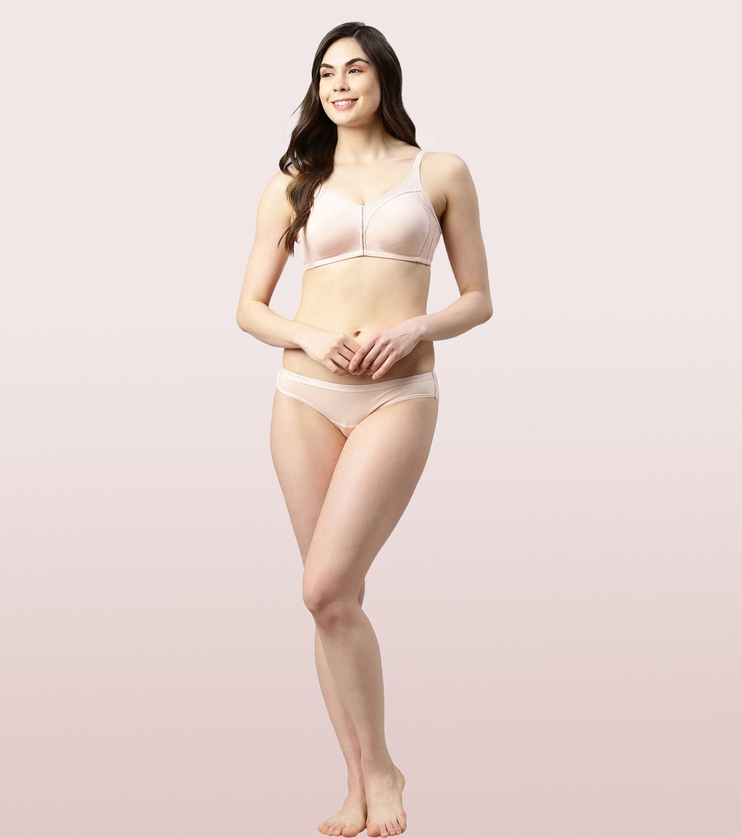 Buy Enamor AB75 M-frame Jiggle Control Full Support Fab-Cool Stretch Cotton  Bra for Women- Full Coverage, Non Padded and Wirefree Online at Best Prices  in India - JioMart.