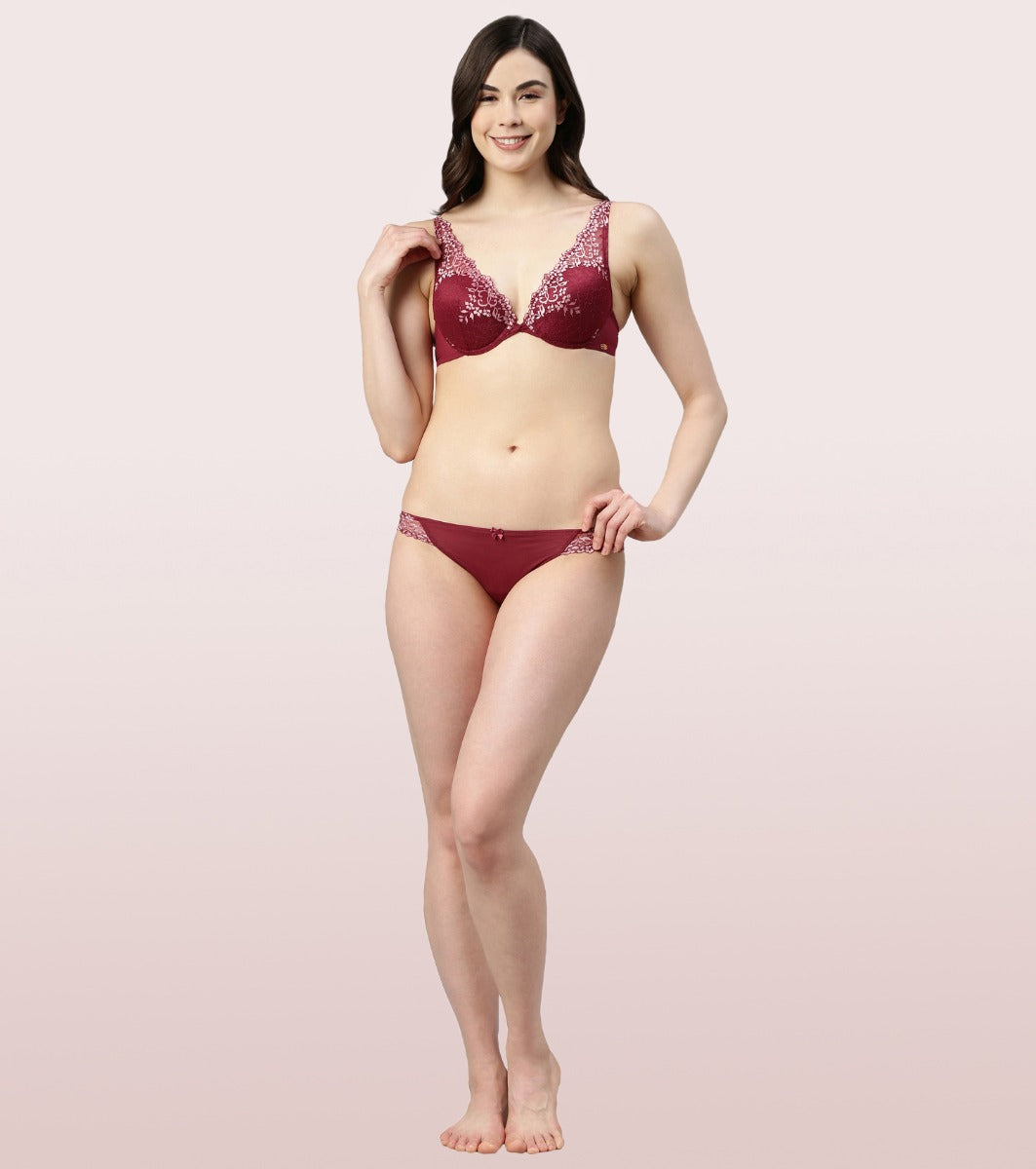 Low Waist Co-ordinate Lace Panty