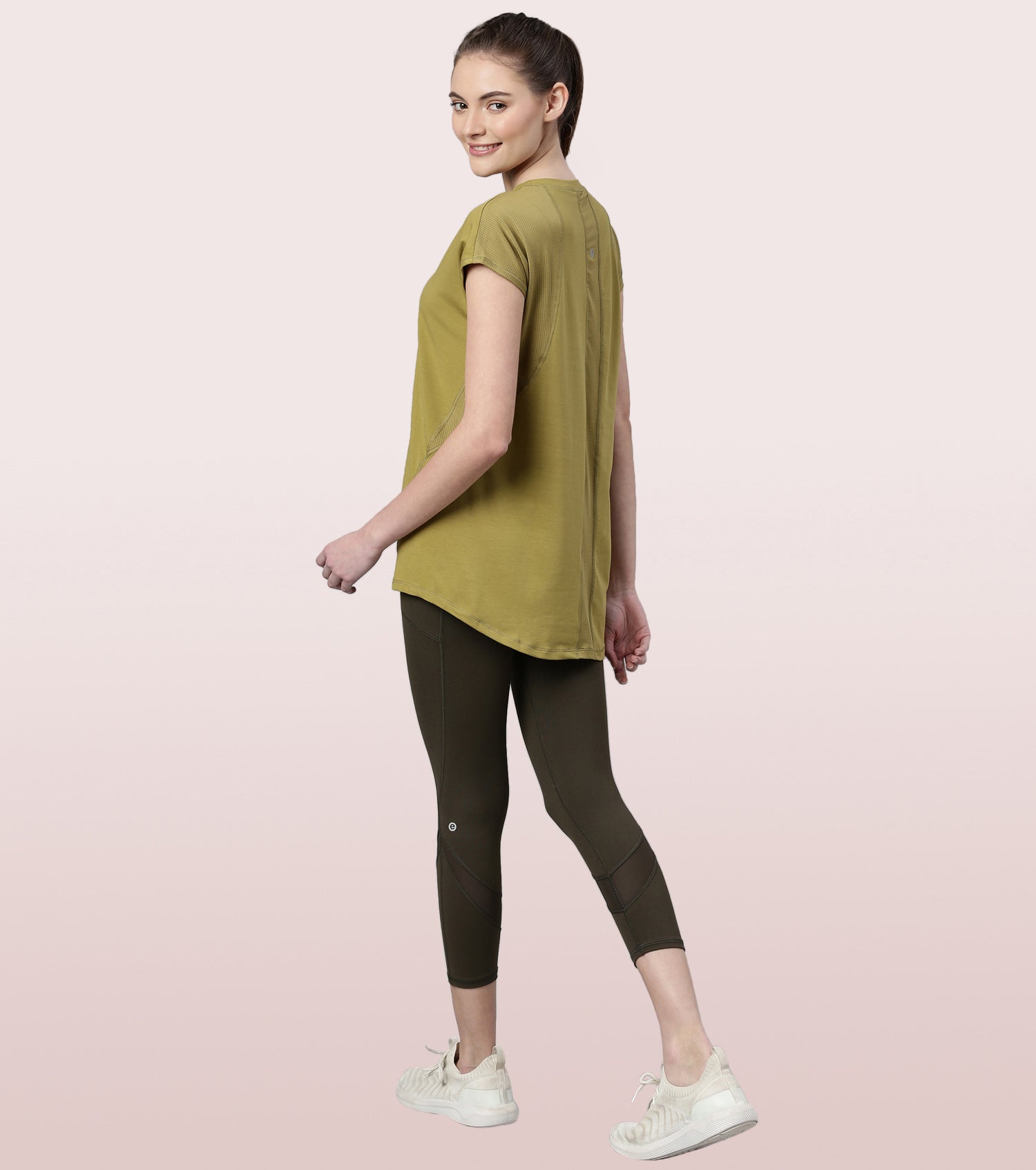 Active Stay Fresh Tee | Dry Fit Cotton Spandex Workout Tee
