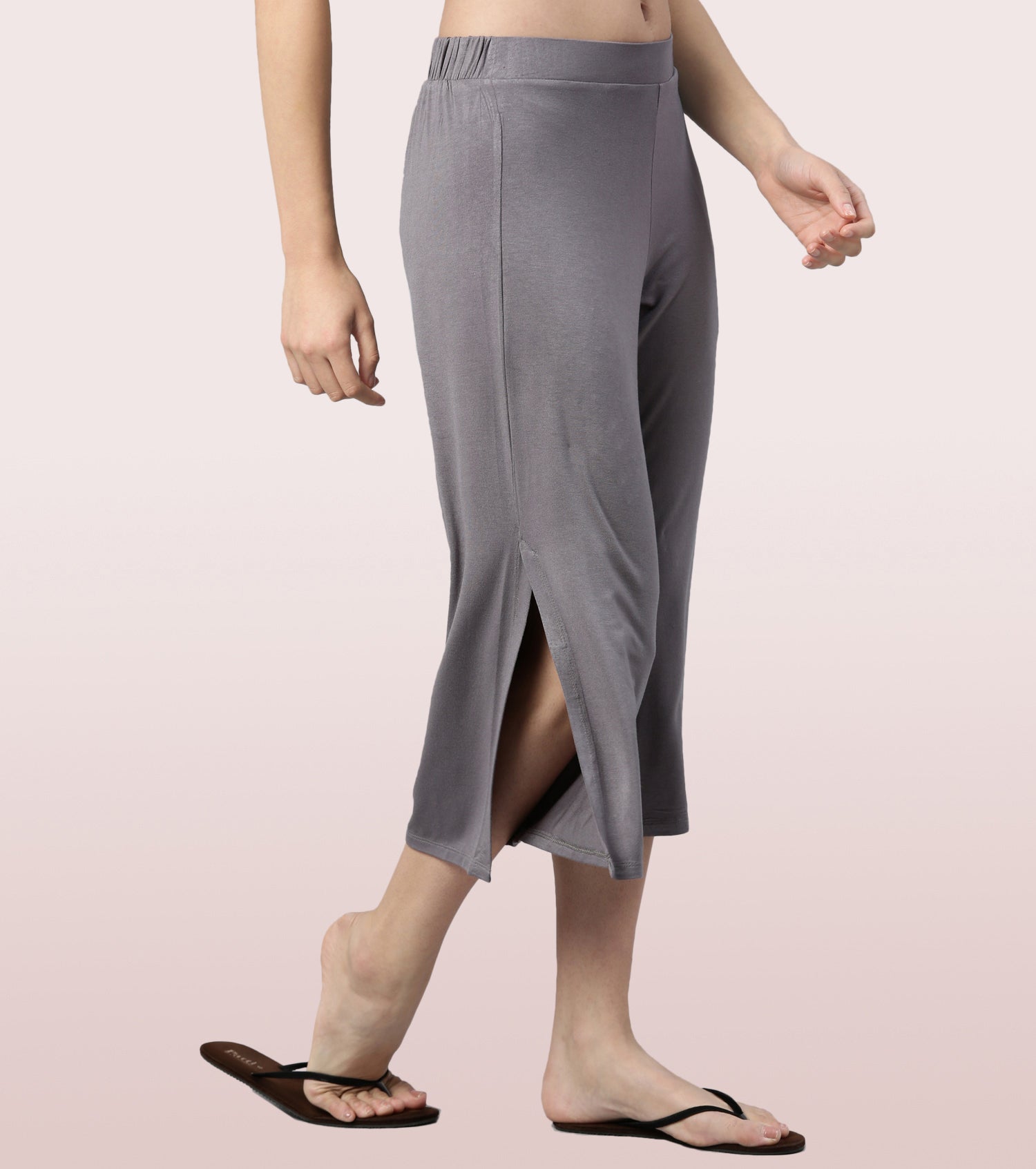 Shop In Culotte | Crop Length Culotte With Smart Side Slits