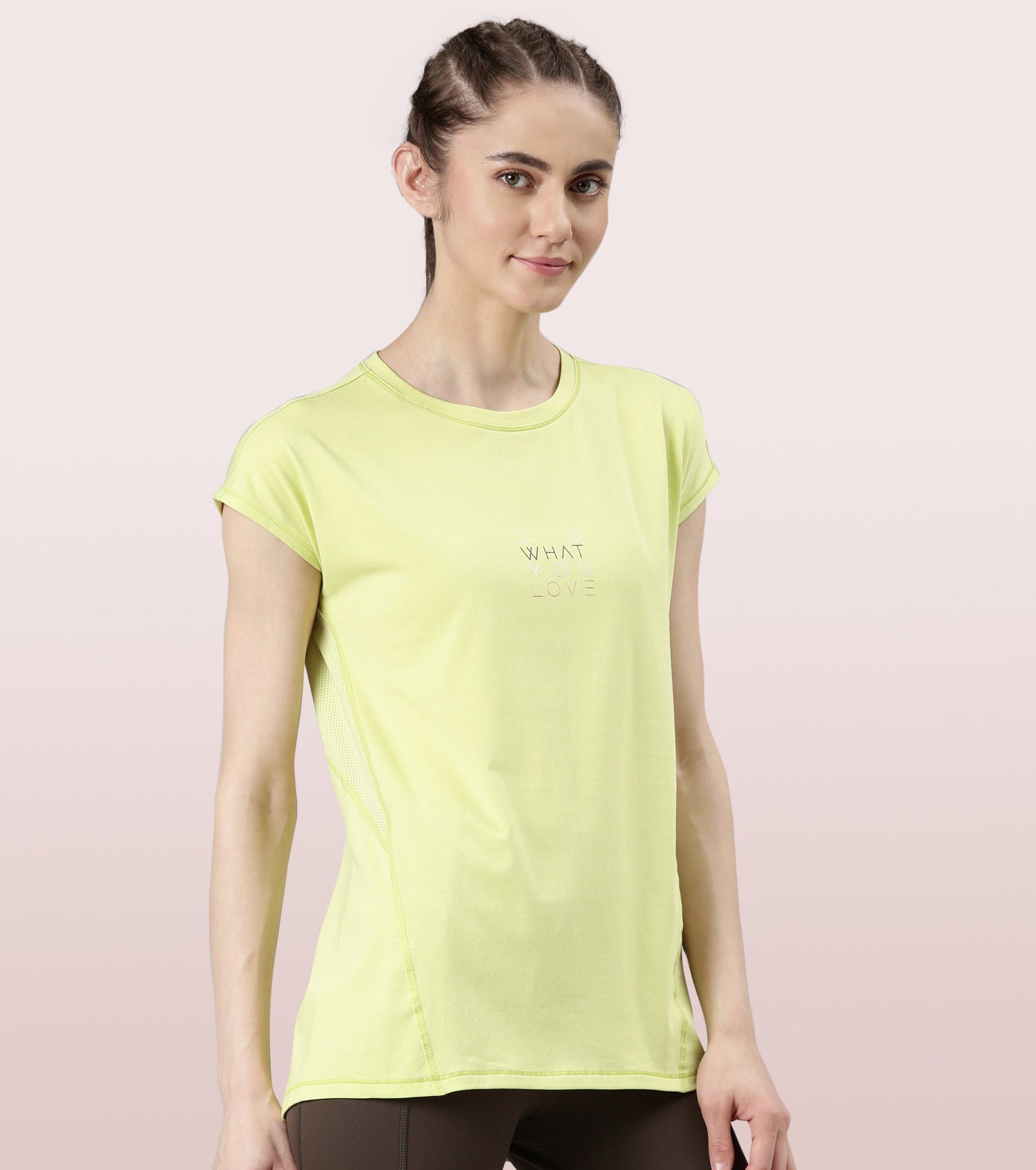 Active Stay Fresh Tee | Dry Fit Cotton Spandex Workout Tee