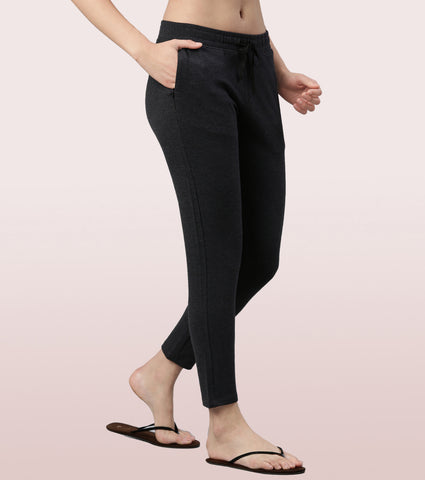 Relax Pants | Cotton Spandex Terry Tapered Pant