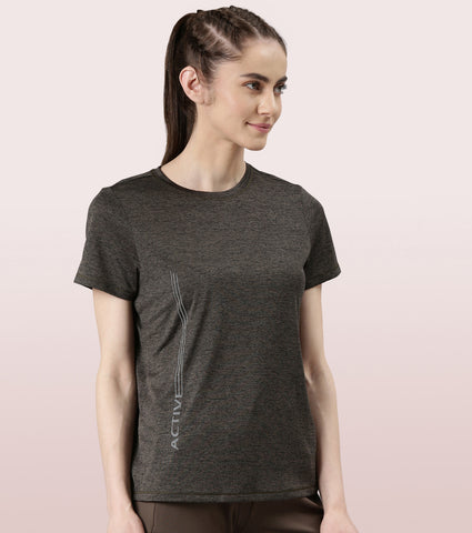 Athleisure- A309
BASIC WORKOUT CREW TEE | DRY FIT CREW NECK ACTIVEWEAR TEE
RELAXED FIT | REGULAR LENGTH