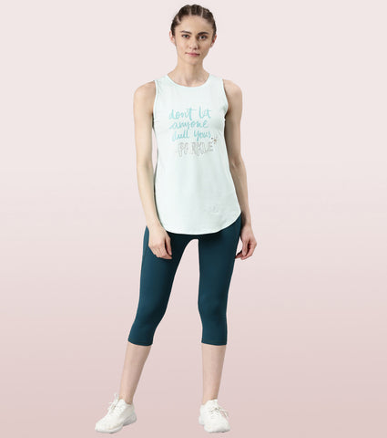 Athleisure- A307
ACTIVE COTTON TANK | ANTI ODOUR COTTON GRAPHIC HIP COVERING LONG LENGTH TANK
RELAXED FIT | LONG LENGTH