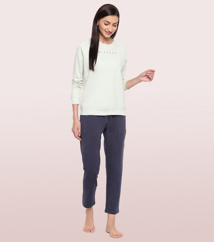 Relax Pants | Cotton Spandex Terry Tapered Pant