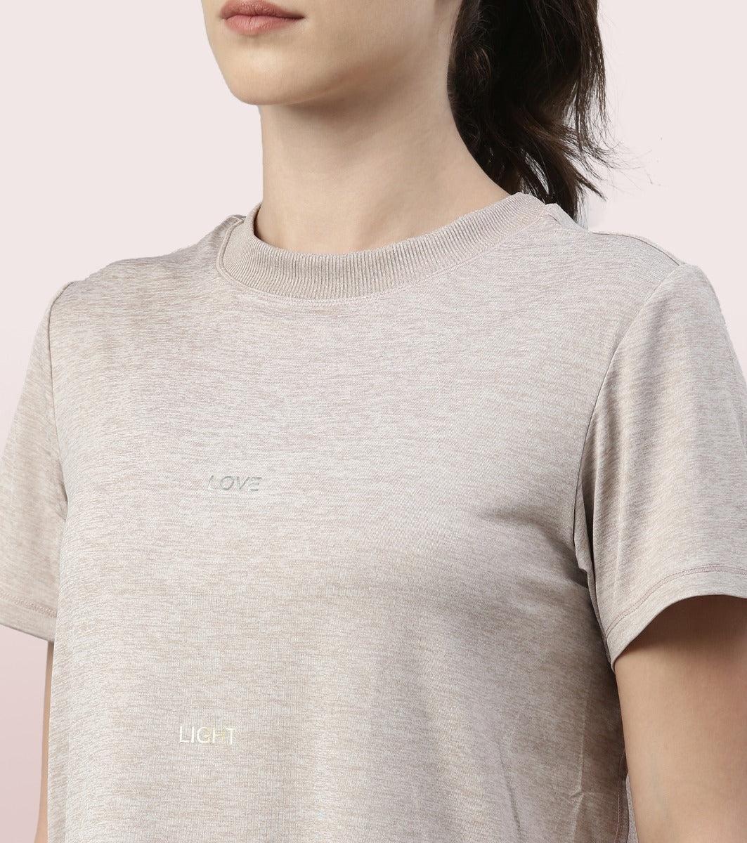 Stay Cool Tee | Short Sleeve Crew Neck Novelty Dry Fit Long Tee