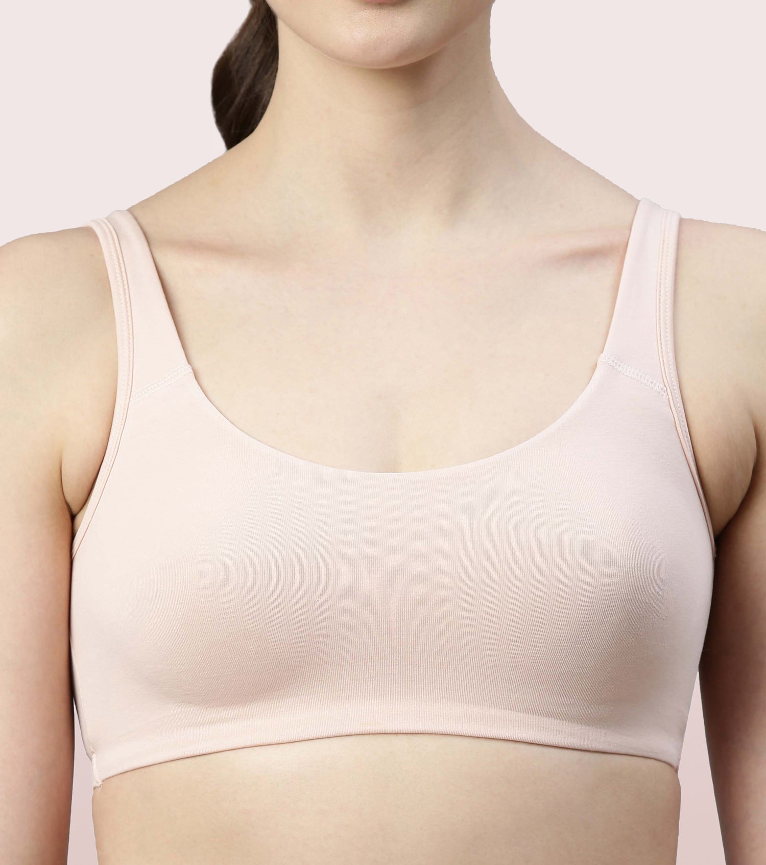 Low Impact Cotton Bra – Enamor