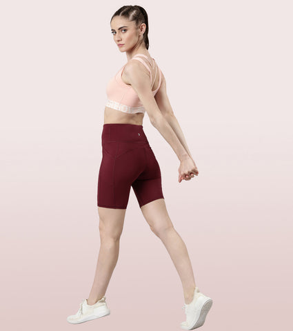 Active Tights| Dry Fit Active Knee Tights With Reflective Graphic
