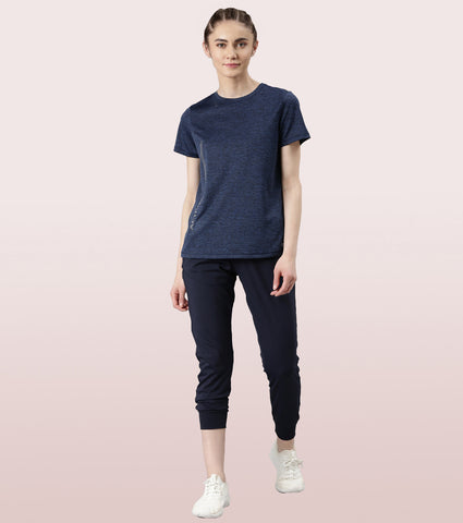 Athleisure- A309
BASIC WORKOUT CREW TEE | DRY FIT CREW NECK ACTIVEWEAR TEE
RELAXED FIT | REGULAR LENGTH