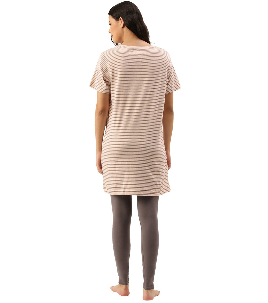 The Tunic Tee Lounge Set