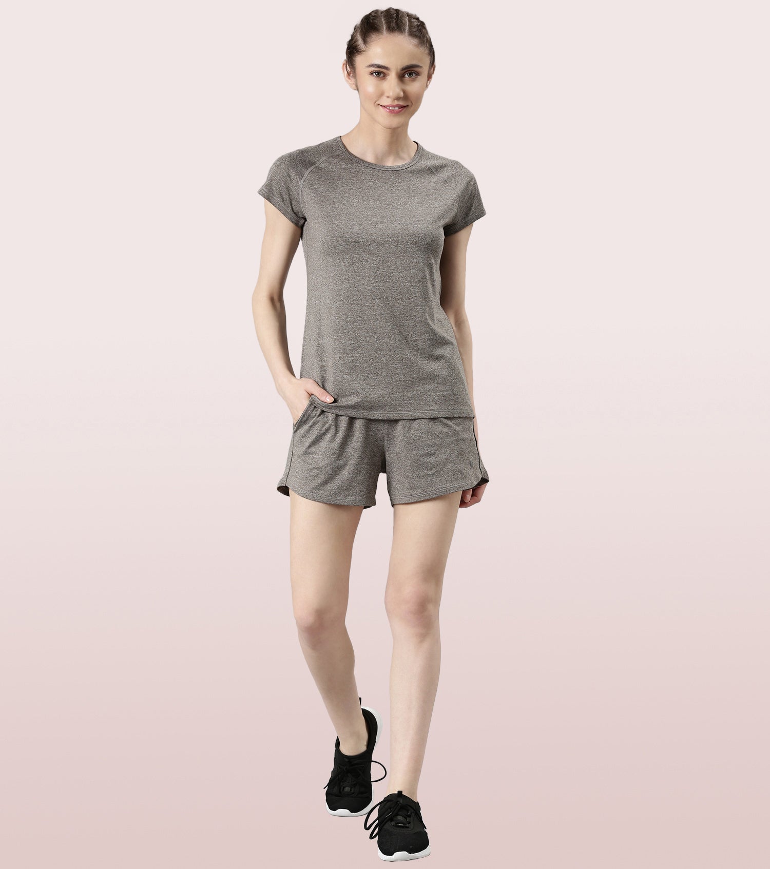 Athleisure- A704
BASIC WORKOUT SHORTS | DRY FIT WORKOUT SHORTS
RELAXED FIT | MID RISE | THIGH LENGTH