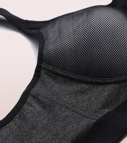 Y-Panel For Bounce Control High Impact Sports Bra