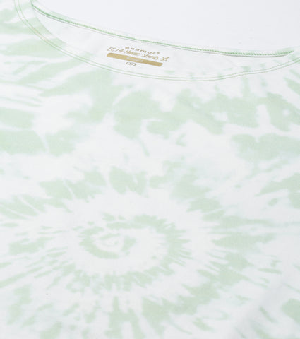 Home Shorts Set | Viscose Printed Ruffled Trim Tee And Shorts Set - EC14