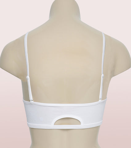 Full Coverage Non-Padded Wirefree Comfort Cami Detachable Bra