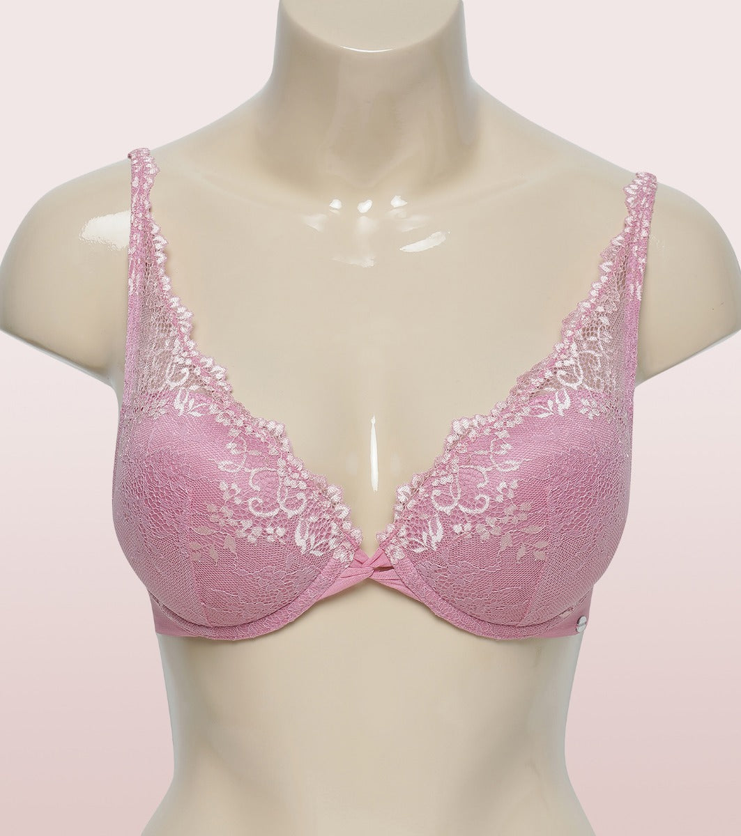 Buy Enamor F043 Padded Wired Perfect Plunge Push-Up Bra Online at Best  Prices in India - JioMart.