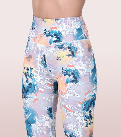 Hugged Leggings | High Waisted 7/8 Dry Fit Printed Leggings