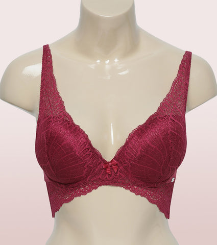 Butterfly Cleavage Enhancer Plunge Push-Up Bra