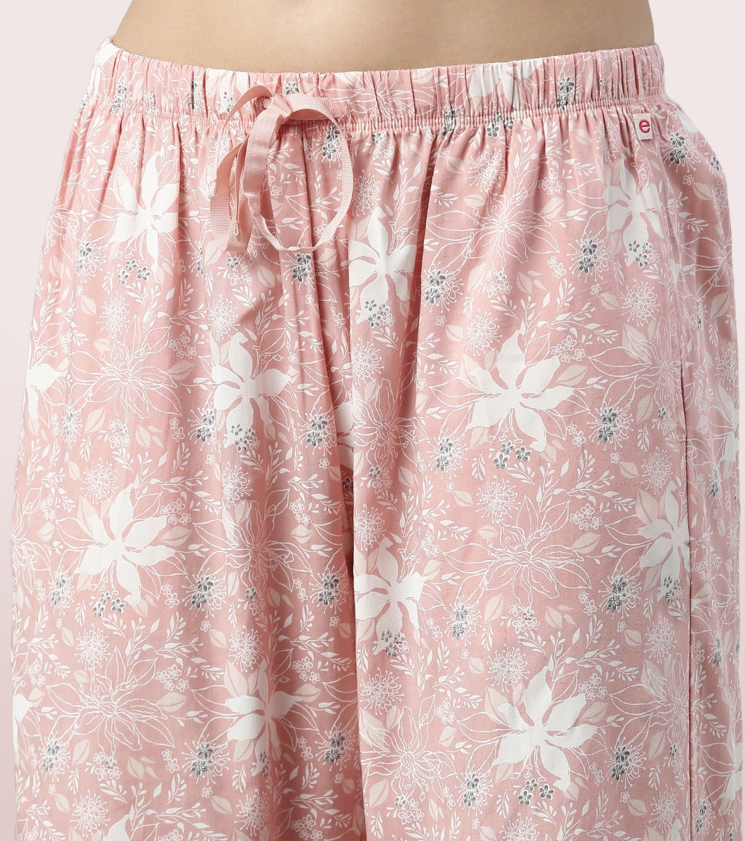 Slounge Pant | Modal Woven Printed Pull-On Pant