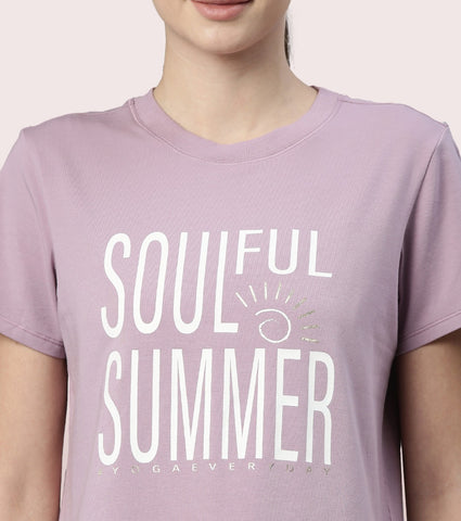 Active Cotton Tee | Short Sleeve Anti-Odour Cotton Tee With Graphic
