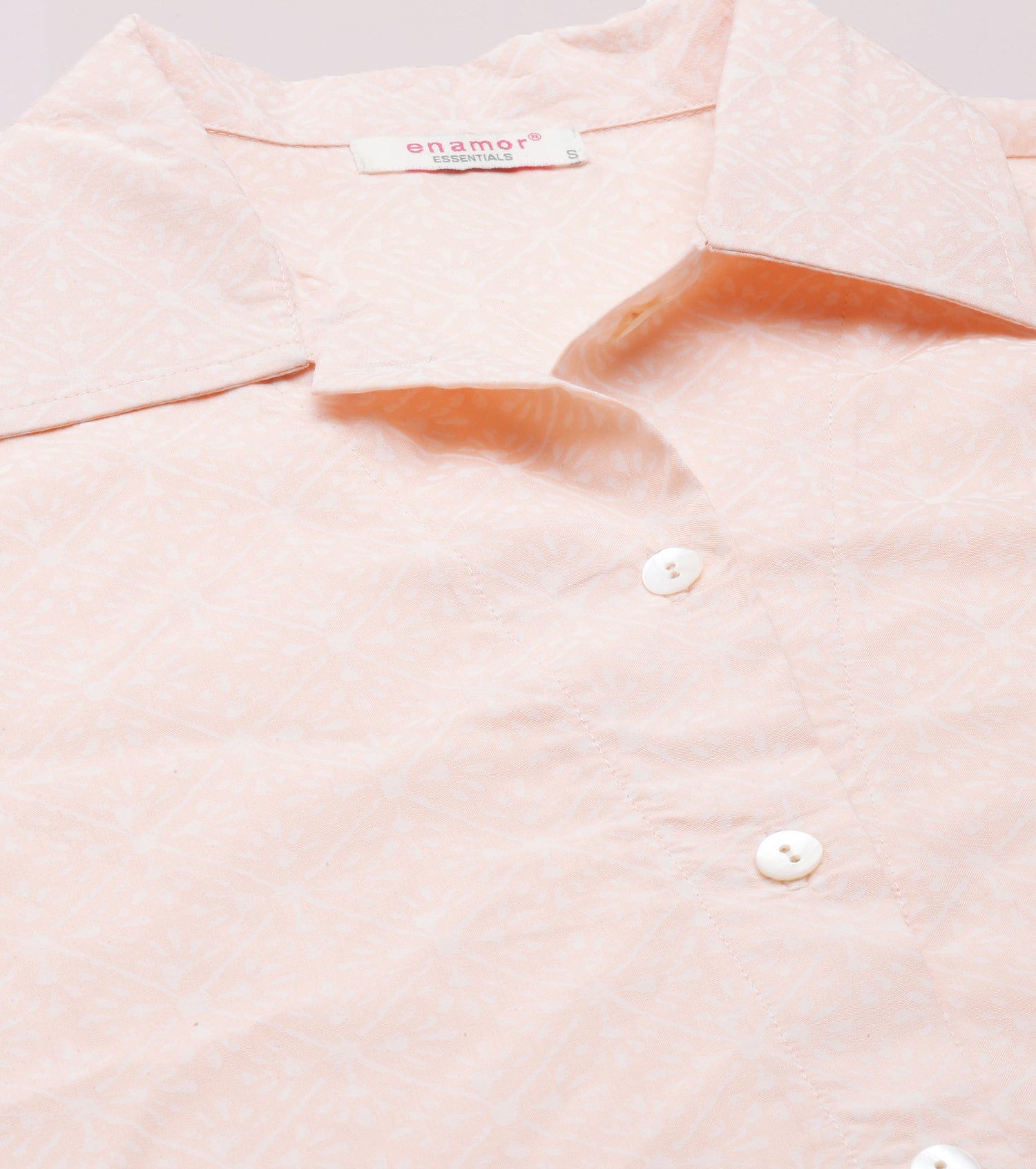 Slounge Shorts Set | Modal Woven Printed Shirt And Shorts Set - EC13