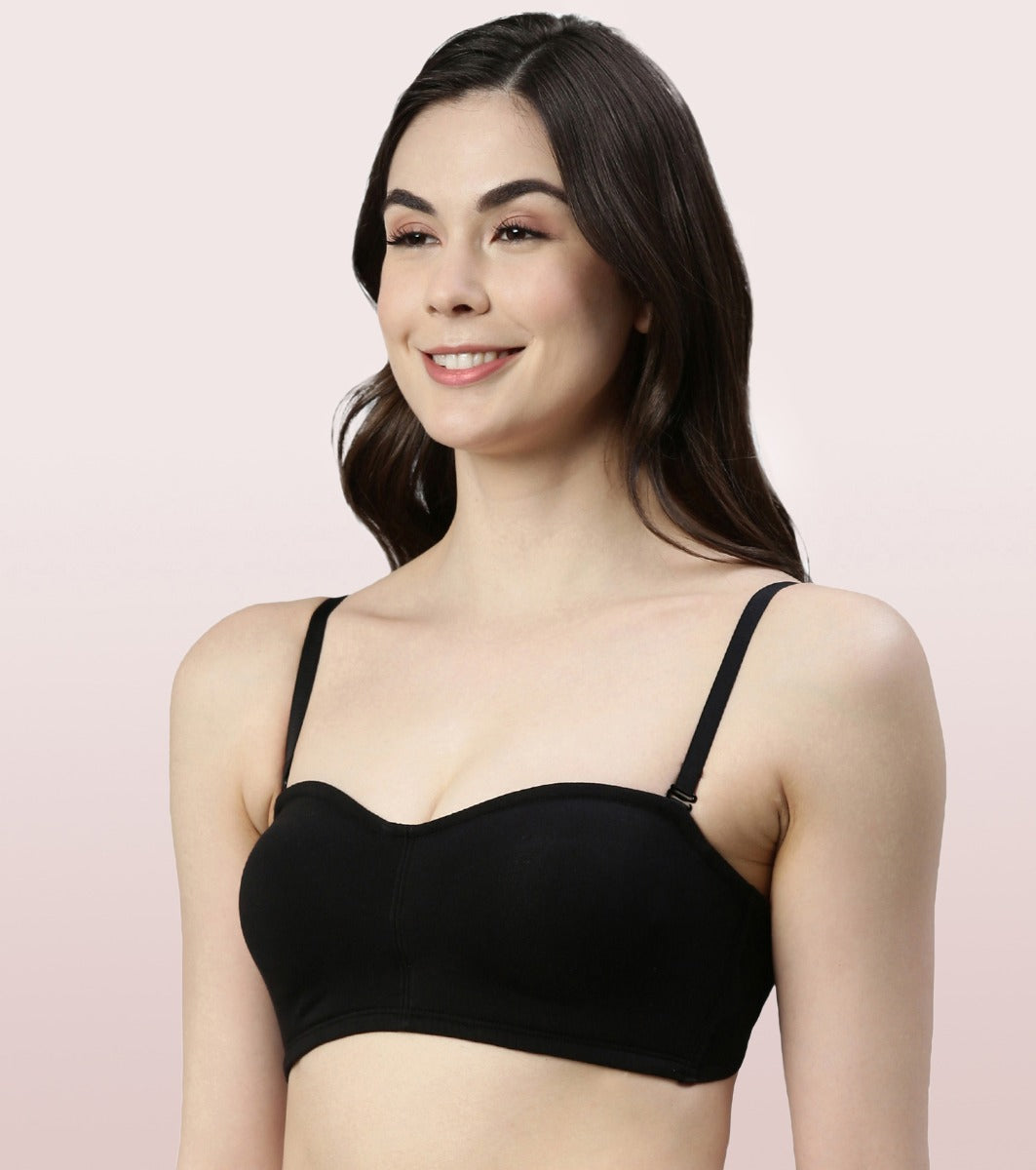 Perfect Shaping Cotton Strapless Bra