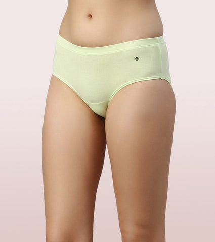 The Cotton Classic Hipster Panty  Antimicrobial And Stain Release Fin –  Enamor