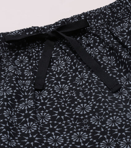 Slounge Pant | Modal Woven Printed Pull-On Pant