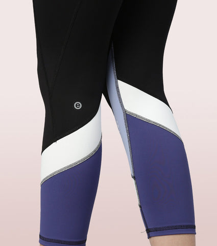 The New Energy Legging | Dry Fit Color Block Engineered Leggings