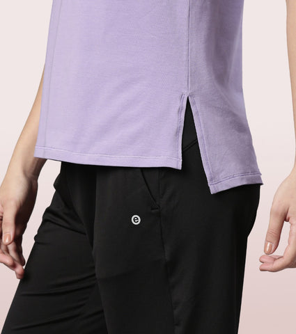 Stay Cool Tank | Crew Neck Anti-odour Stretch Cotton Muscle Tank With Graphic Print