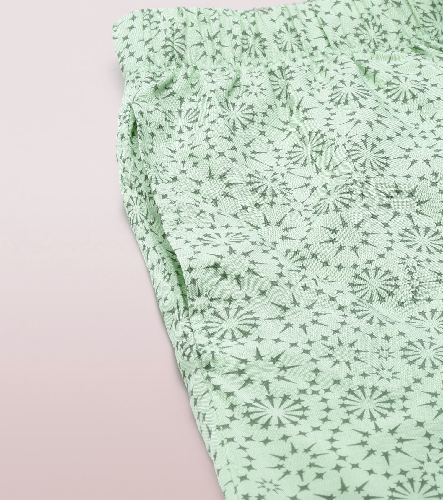 Slounge Pant | Modal Woven Printed Pull-On Pant