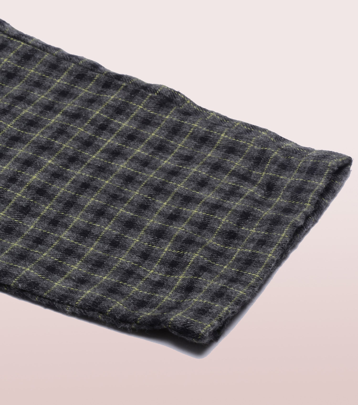 Lazy Pant | Pull-On Flannel Pants With Satin Adjustable Waist Drawstring & Pockets