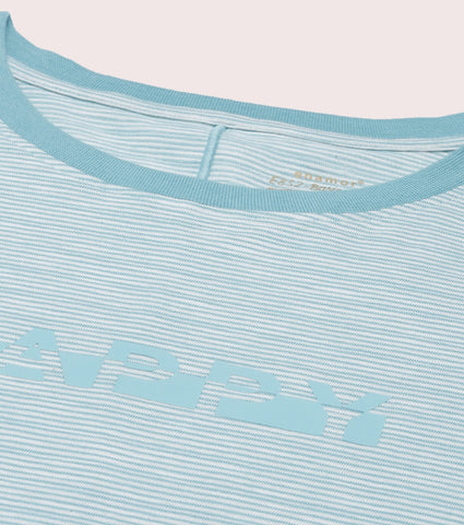 Basic Dress | Cotton Slounge Mini Dress With Chest Graphic