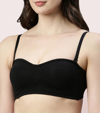 Perfect Shaping Cotton Strapless Bra | A019