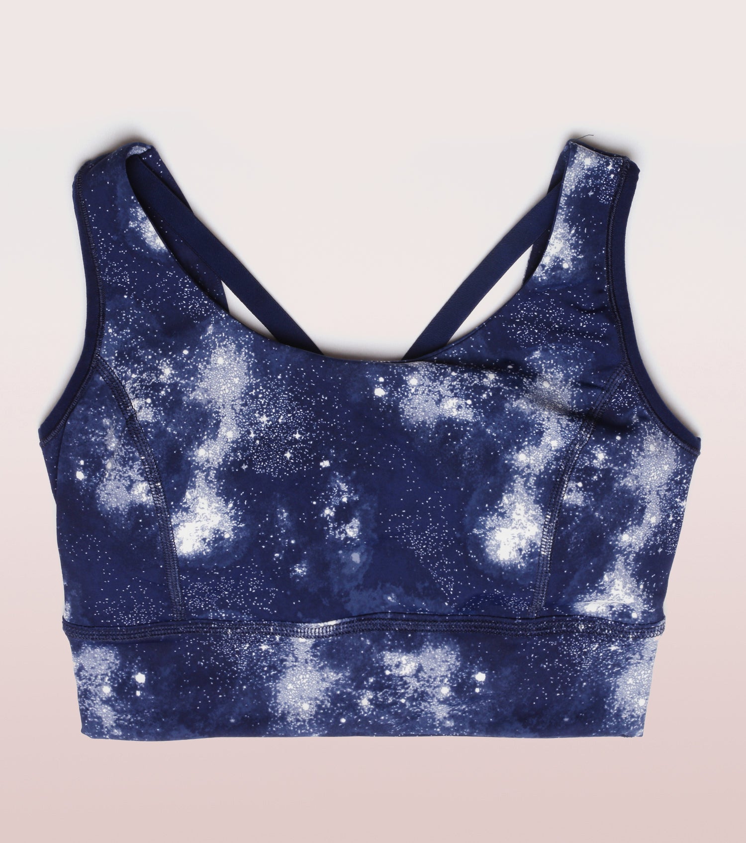 Long Line Sports Bra | Scoop Neck Long Line High Impact Dry Fit Sports Bra