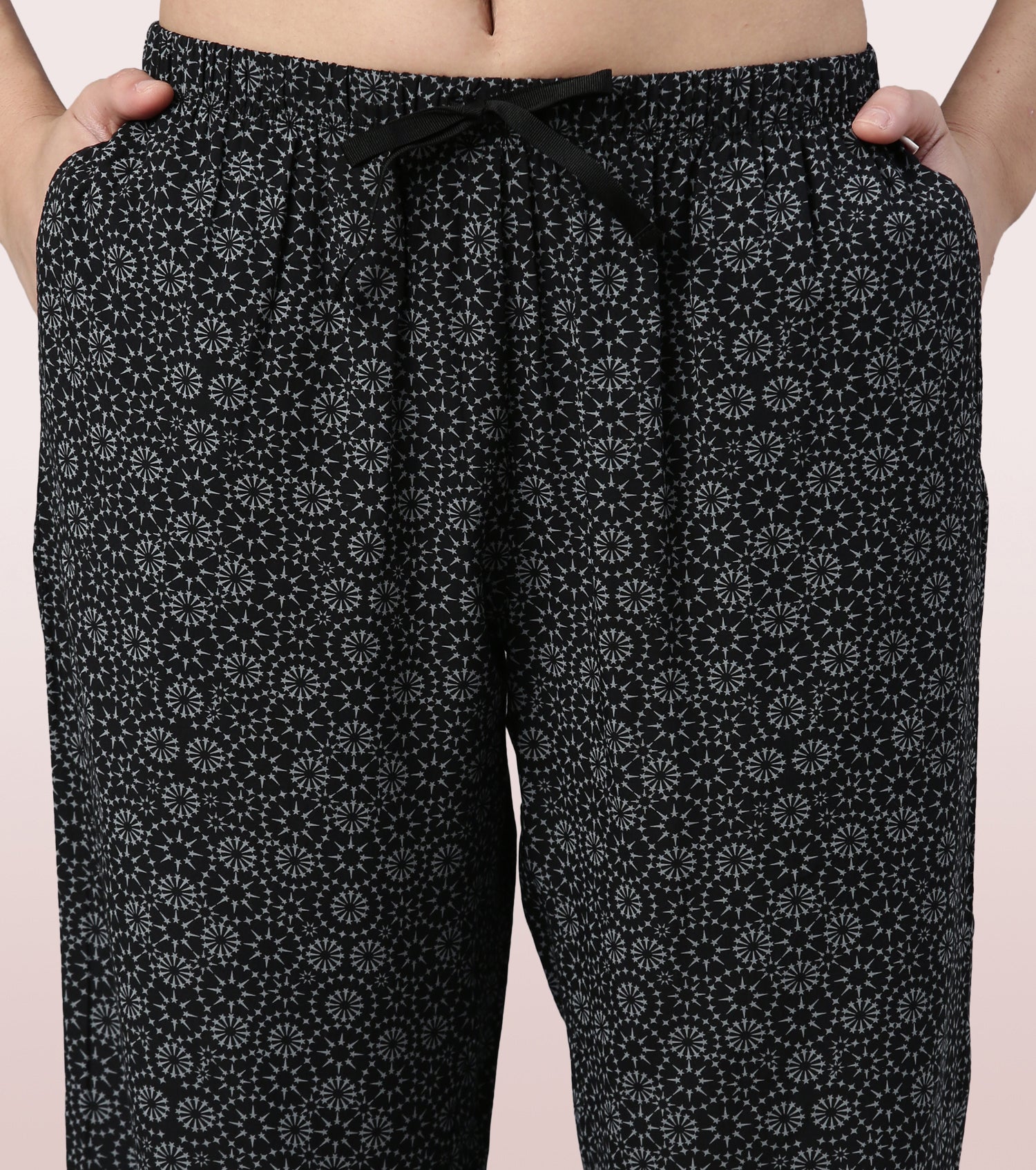 Slounge Pant | Modal Woven Printed Pull-On Pant