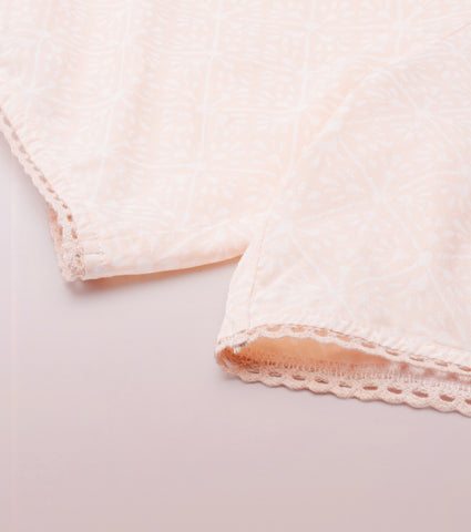 Slounge Shorts Set | Modal Woven Printed Shirt And Shorts Set - EC13