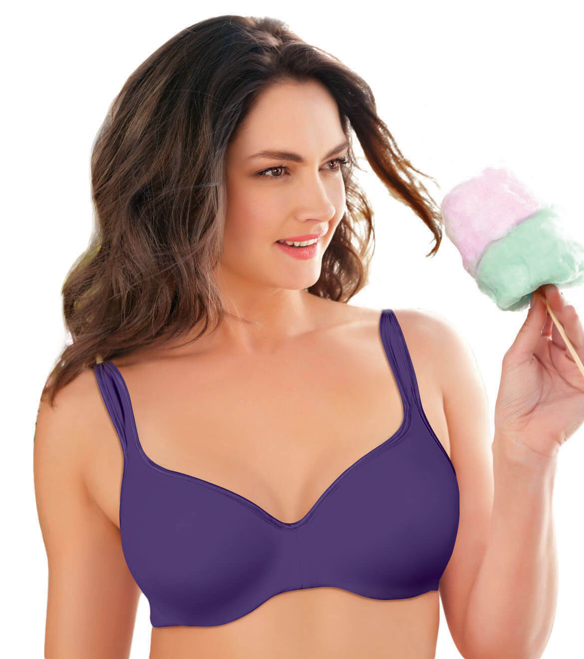 Full Support High Coverage Fashion T-Shirt Bra