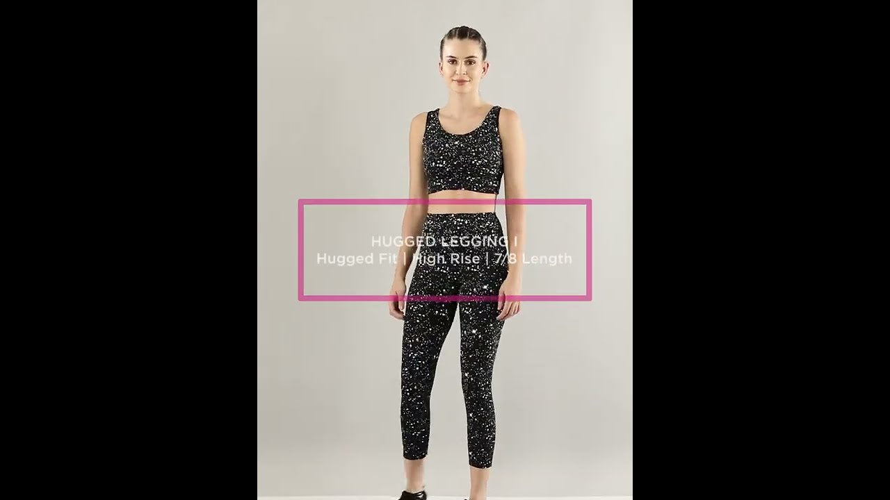 Buy Enamor Athleisure E158 Women's Dry Fit Active Legging - Black online