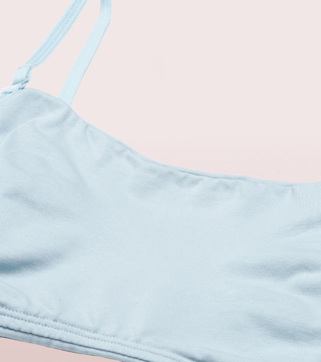 Full Coverage Non-Padded Wirefree Comfort Cami Detachable Bra