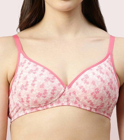 Enamor Supima Cotton Padded Medium Coverage-A039DEE