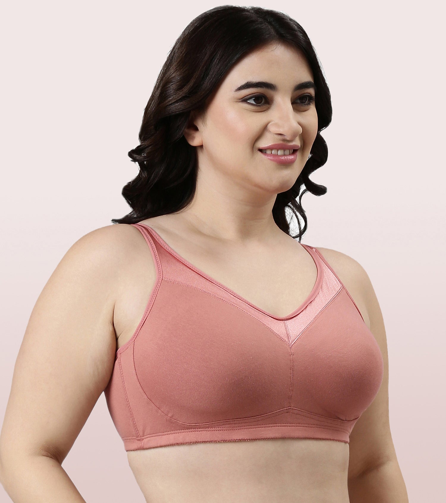 Enamor Super Lift Classic Full Support Bra For Women - Non-Padded, Non