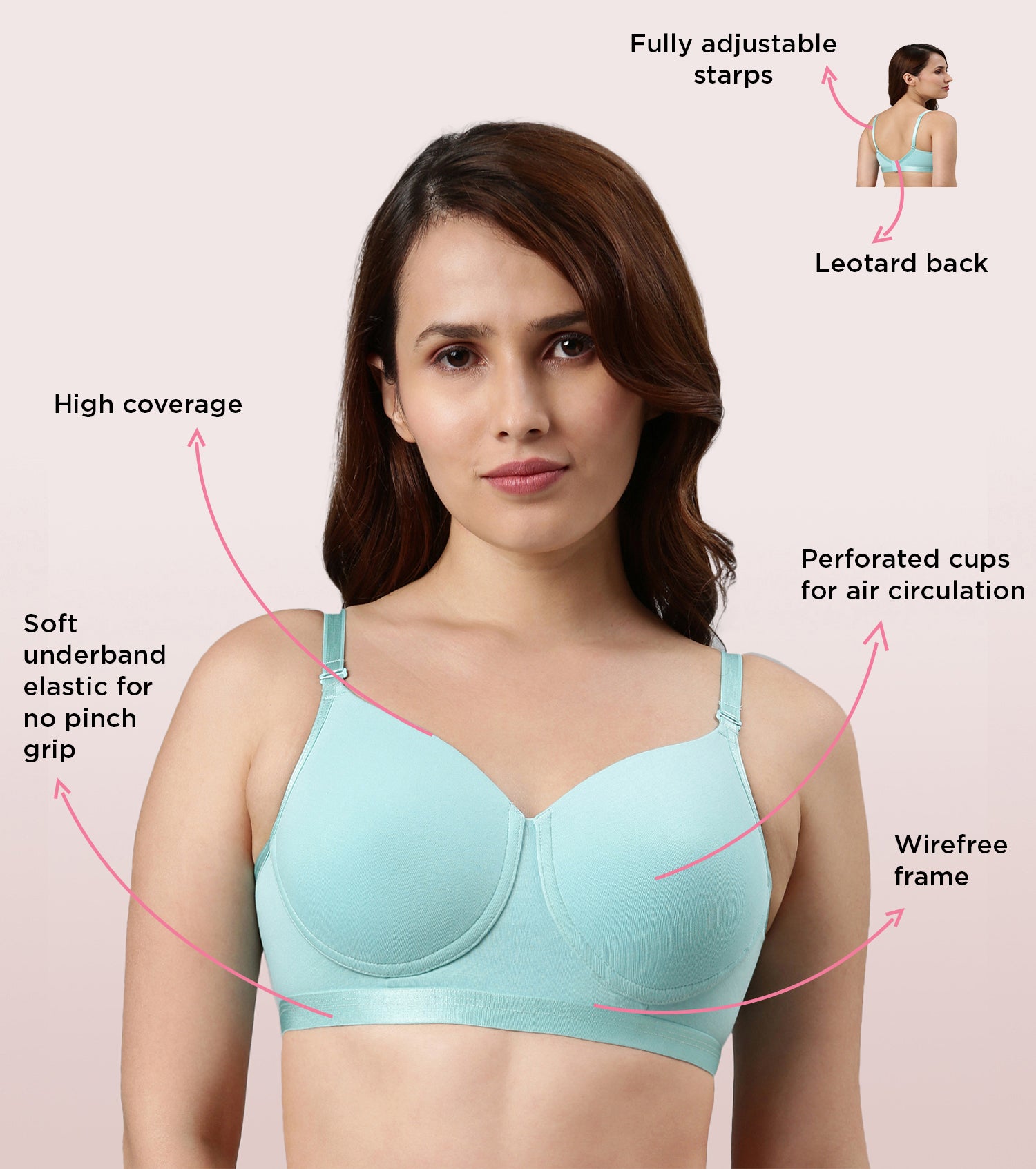 Ultimate Coverage T-Shirt Bra - TIBETAN STONE / 32C